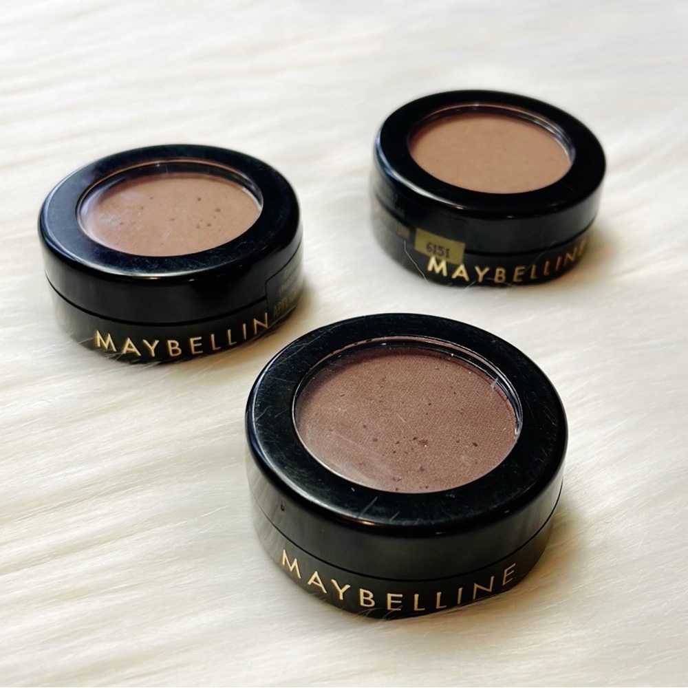 Maybelline Three Natural Accents Eyeshadows Discontinued